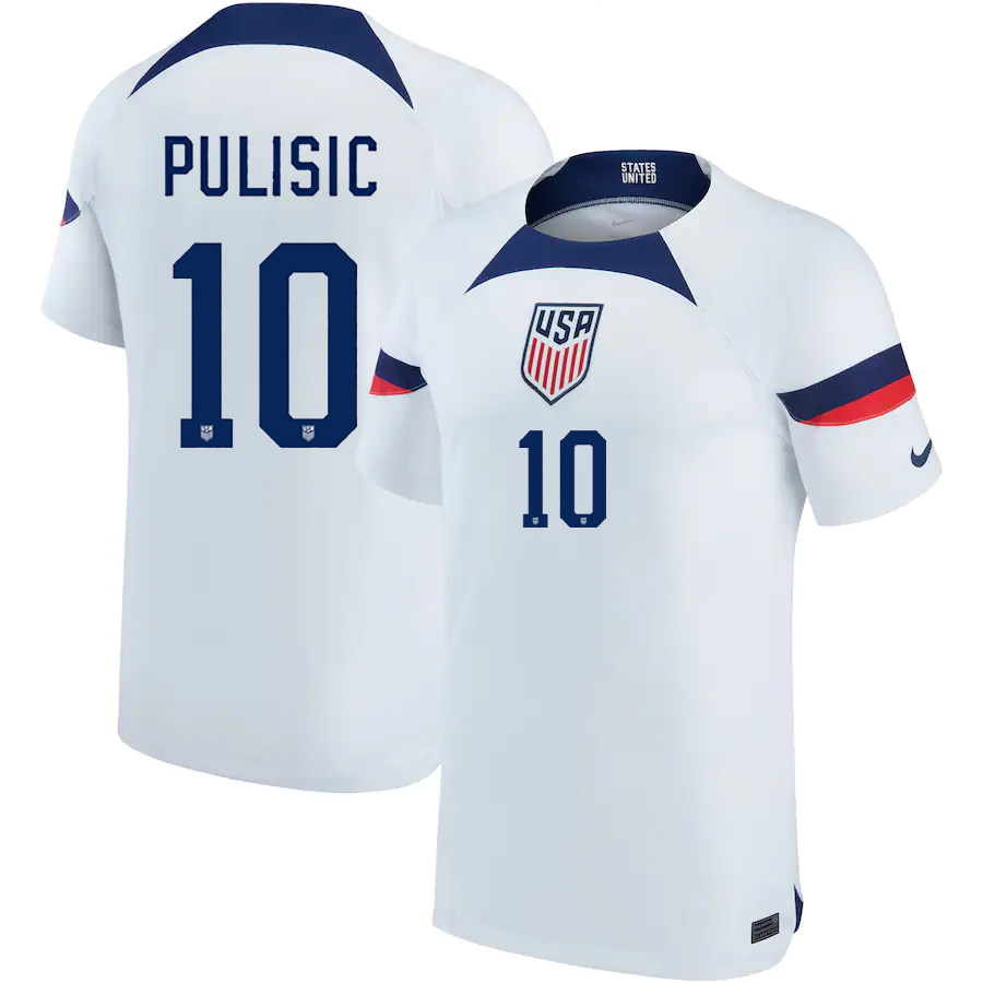 USMNT 2022/23 Home Breathe Stadium Player Collection Jersey – Thebustlight