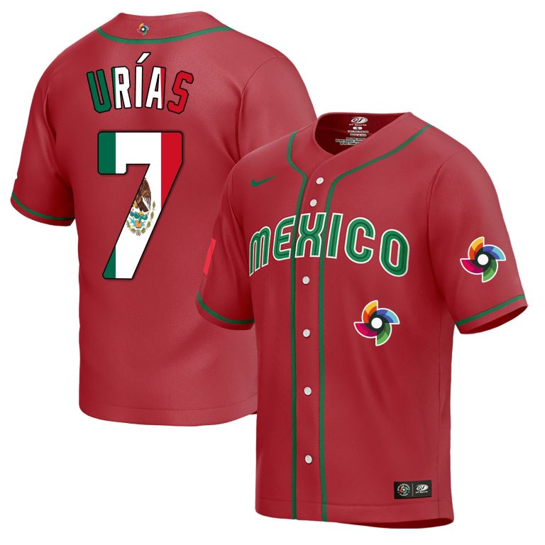 Men’s Mexico Baseball Players 2023 World Baseball Classic Jersey